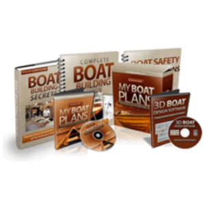 NEW! MyBoatPlans 518 Boat Plans - Updated For Higher Comms!